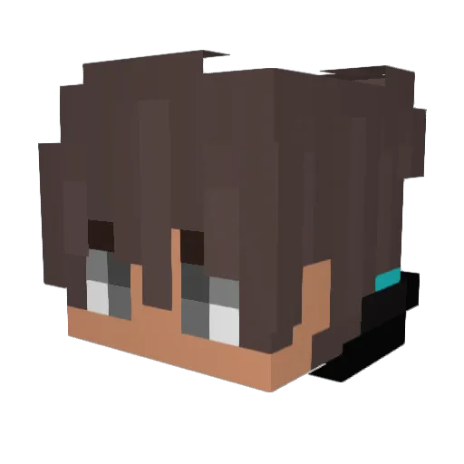 nightmare272 Minecraft avatar head, 3D render