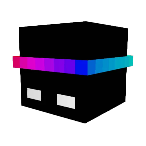 nightmear3459 Minecraft avatar head, 3D render