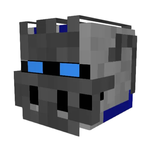 nightske66 Minecraft avatar head, 3D render