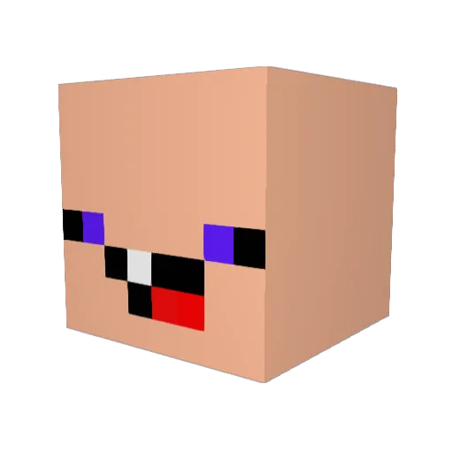 nightsky155083 Minecraft avatar head, 3D render