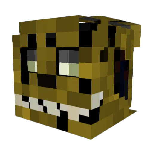 nightsparta Minecraft avatar head, 3D render
