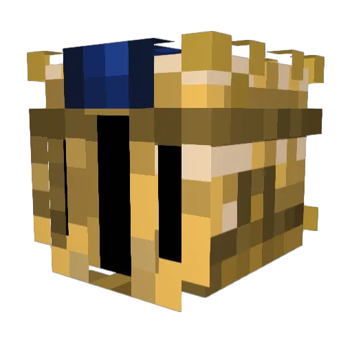 nightstormer16 Minecraft avatar head, 3D render