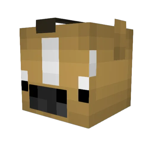 nihatsouper69 Minecraft avatar head, 3D render