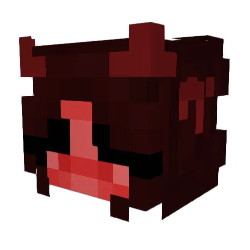 niiinks Minecraft avatar head, 3D render