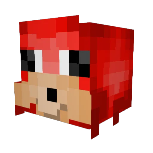 nik0bellic Minecraft avatar head, 3D render