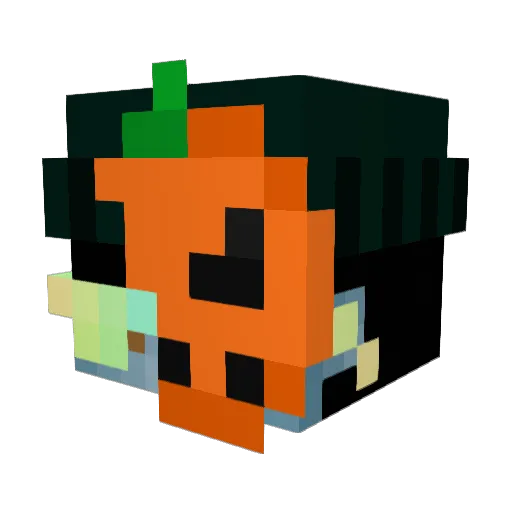 nik_35gf Minecraft avatar head, 3D render