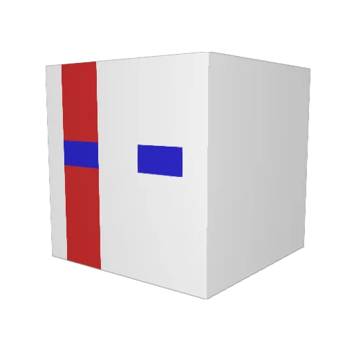 nika_66 Minecraft avatar head, 3D render
