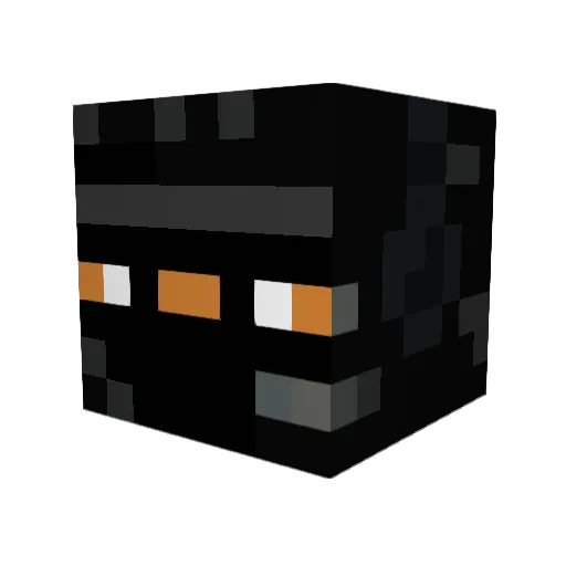 nikeman40 Minecraft avatar head, 3D render