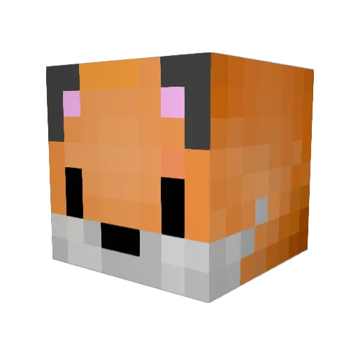 niki0674 Minecraft avatar head, 3D render