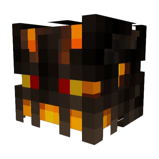 nikiZ_11 Minecraft avatar head, 3D render