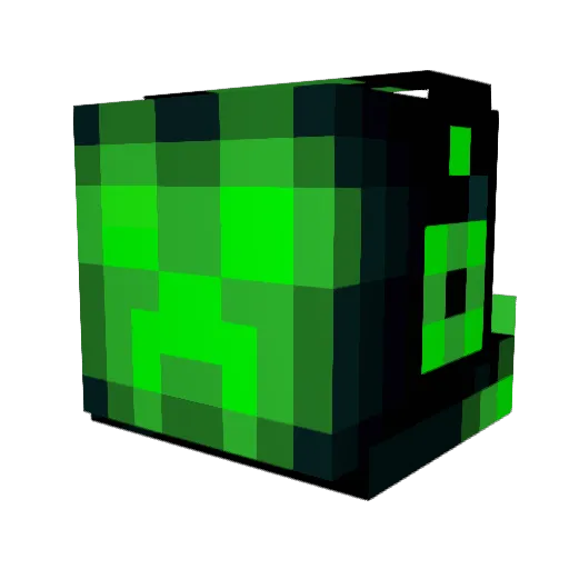 nikimi42 Minecraft avatar head, 3D render