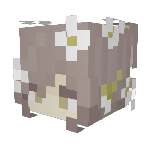 nikiritoto Minecraft avatar head, 3D render