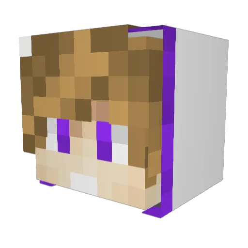 nikita_2005 Minecraft avatar head, 3D render