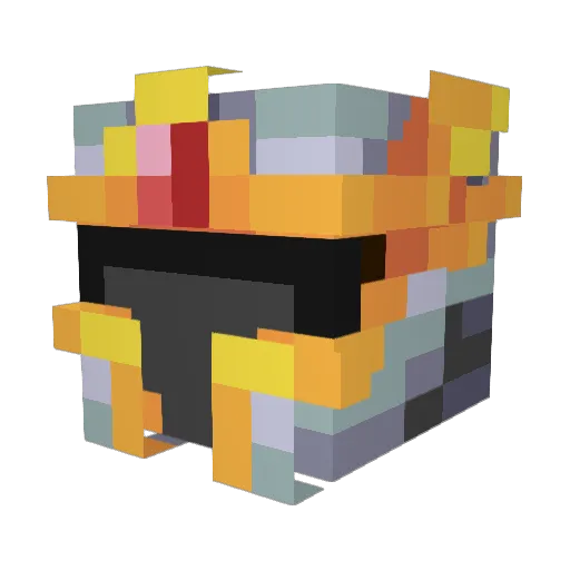 nikiy0 Minecraft avatar head, 3D render