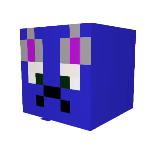nikke0826 Minecraft avatar head, 3D render
