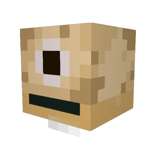 nikl2181 Minecraft avatar head, 3D render