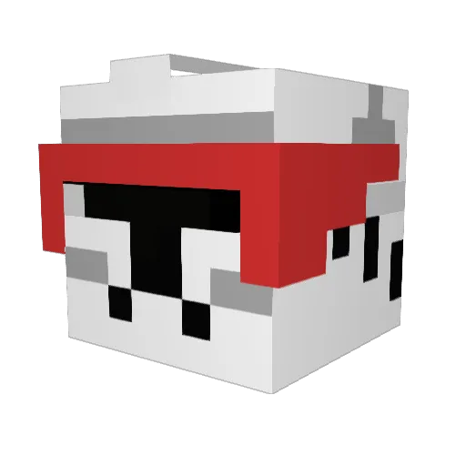 niklas835 Minecraft avatar head, 3D render