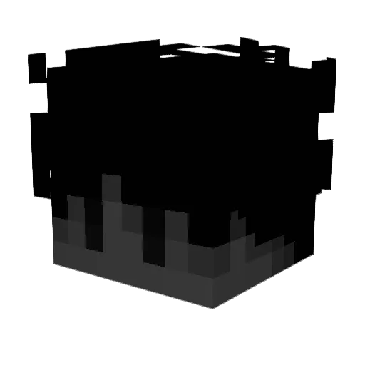 niklasdera Minecraft avatar head, 3D render