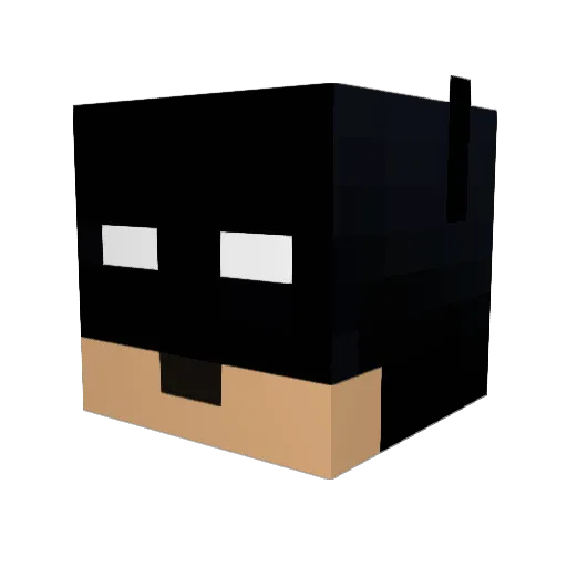 niko6350 Minecraft avatar head, 3D render