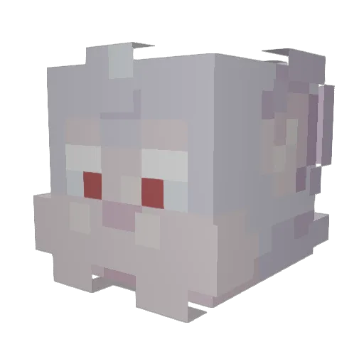 nikodemous Minecraft avatar head, 3D render