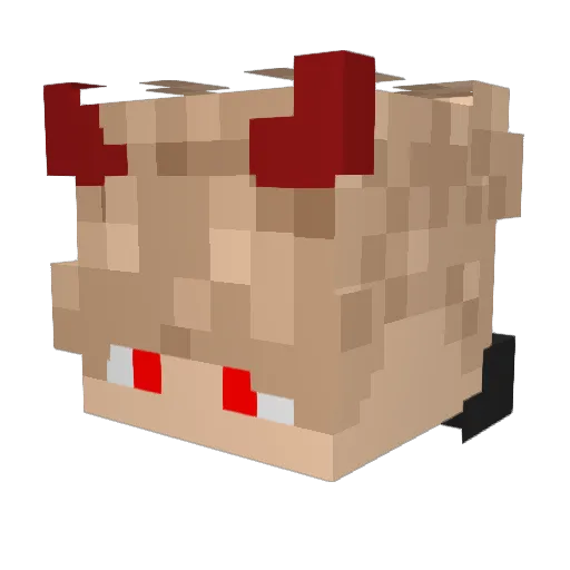 nikodemus0 Minecraft avatar head, 3D render