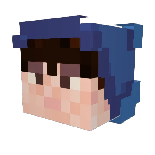 nikolas62 Minecraft avatar head, 3D render