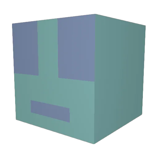 nikolasgaggzg Minecraft avatar head, 3D render