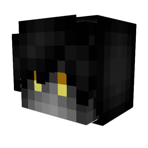 nikom1912 Minecraft avatar head, 3D render