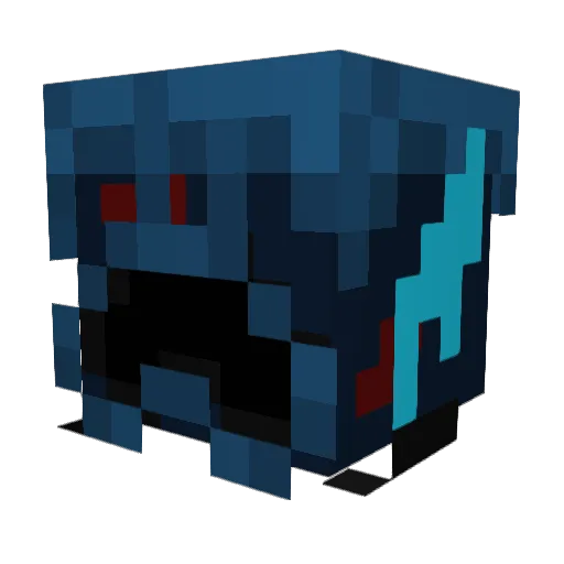 nikopolgt Minecraft avatar head, 3D render