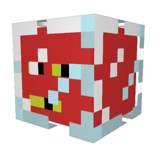 nikoul Minecraft avatar head, 3D render