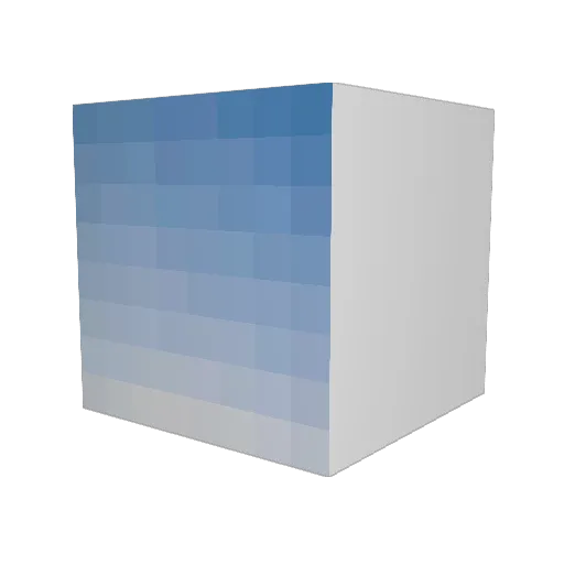 niktech Minecraft avatar head, 3D render