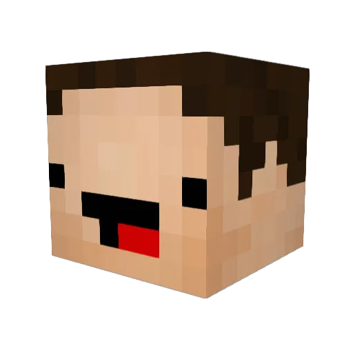 niky169 Minecraft avatar head, 3D render