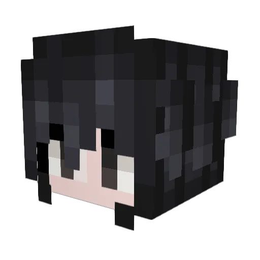 niles777 Minecraft avatar head, 3D render
