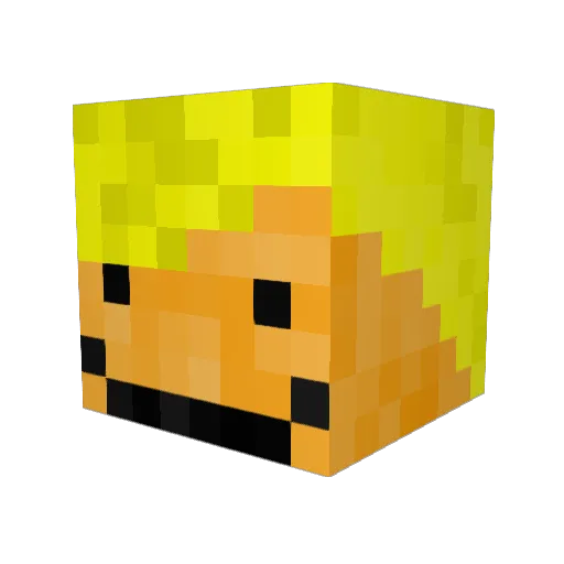nillar03 Minecraft avatar head, 3D render