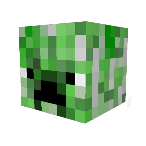niloschlumf Minecraft avatar head, 3D render