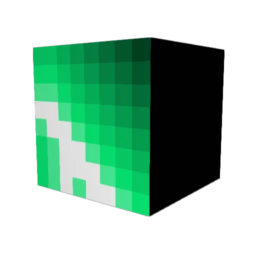 nima609 Minecraft avatar head, 3D render