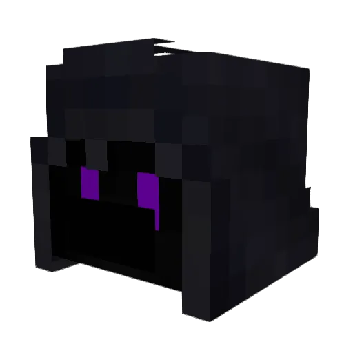 nimbul Minecraft avatar head, 3D render