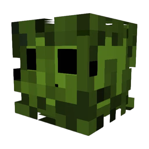 nimbus71 Minecraft avatar head, 3D render