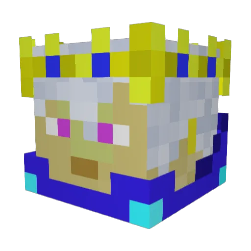 nimbusirrus Minecraft avatar head, 3D render