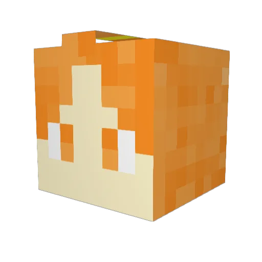 nimikunn0203 Minecraft avatar head, 3D render