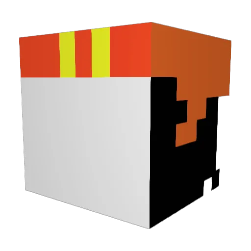 nimisssibal Minecraft avatar head, 3D render
