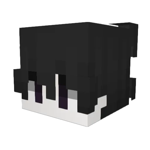nimius_bonus Minecraft avatar head, 3D render