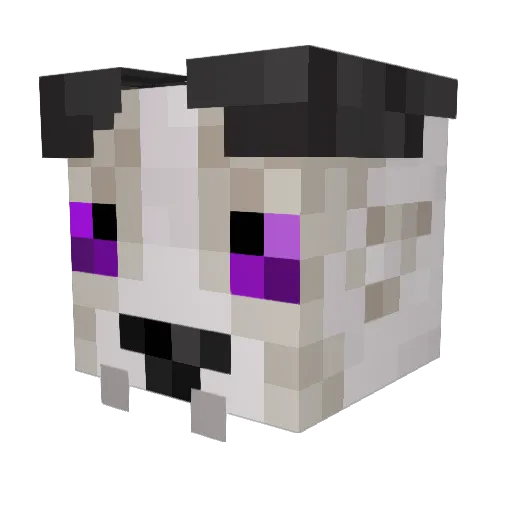 nimnim18 Minecraft avatar head, 3D render