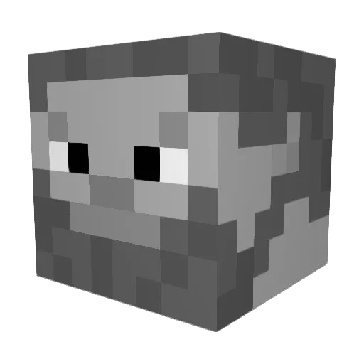 nina_thiess Minecraft avatar head, 3D render