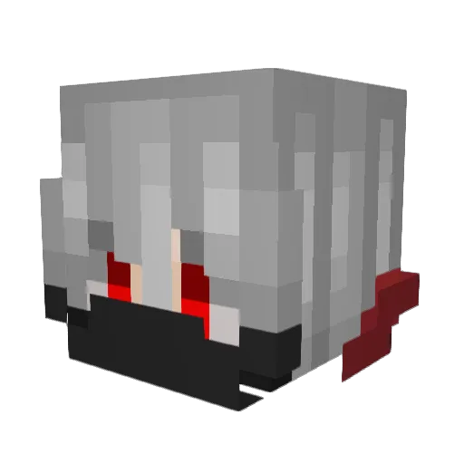 nine10x Minecraft avatar head, 3D render
