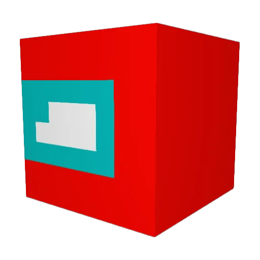 nineships Minecraft avatar head, 3D render
