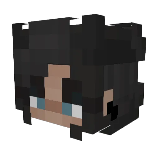 nineveh Minecraft avatar head, 3D render