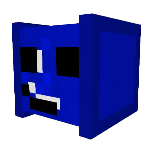 ningit74 Minecraft avatar head, 3D render
