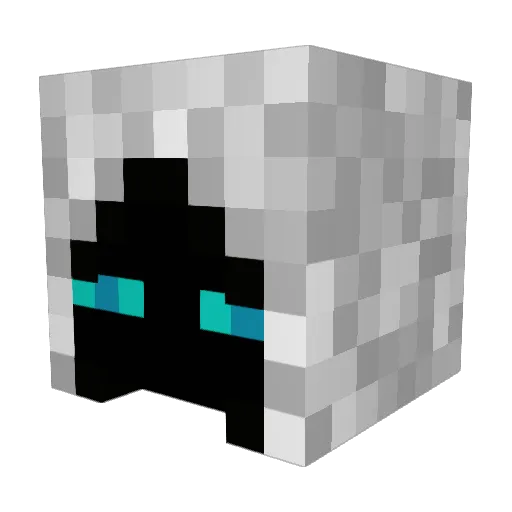 ninis2012 Minecraft avatar head, 3D render
