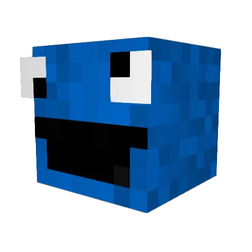 ninja0812 Minecraft avatar head, 3D render